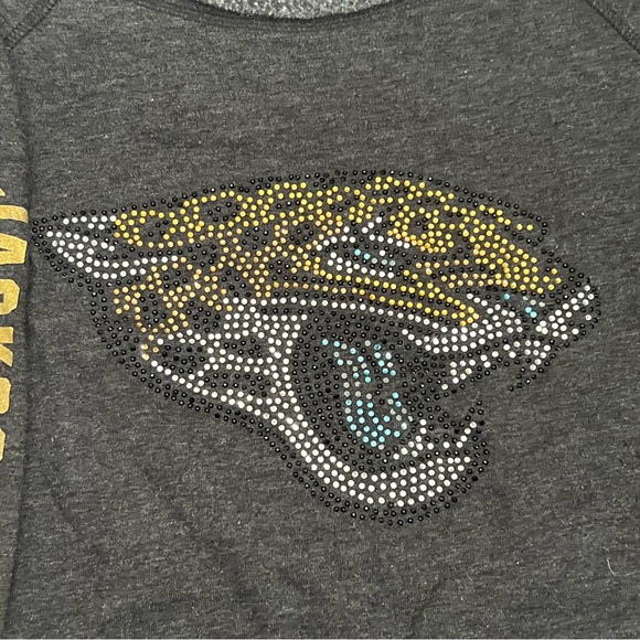 NFL Jacksonville Jaguars Football Long Sleeve Sweater Sweatshirt Top Blouse Sm - Picture 7 of 9